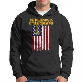Uss Billings Lcs-15 Littoral Combat Ship Veterans Day Hoodie | Mazezy
