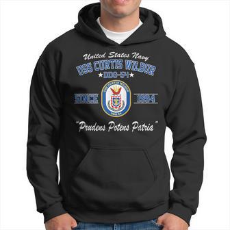 Uss Curtis Wilbur Ddg54 Hoodie - Thegiftio UK
