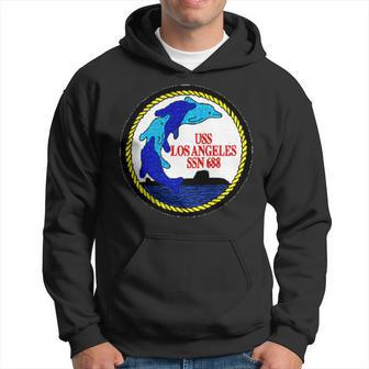 Uss Los Angeles Ssn-688 Nuclear Attack Submarine Hoodie | Mazezy