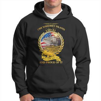 Uss Whidbey Island Lsd-41 Hoodie - Thegiftio UK