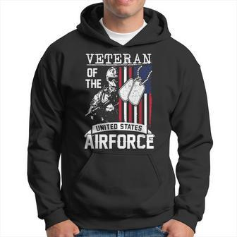 Veteran Of The United States Us Air Force Usa Flag Hoodie | Mazezy