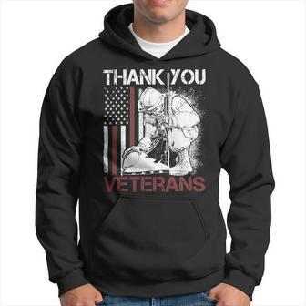 Veteran Vets Thank You Veterans Shirts Proud Veteran Day Dad Grandpa 355 Veterans Hoodie - Monsterry UK