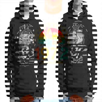 Vintage 1972 Limited Edition 1972 50Th Birthday 50 Years Old Gift For Women Hoodie - Thegiftio UK