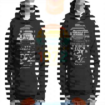 Vintage 1972 Retro Cassette 1972 50Th Birthday 50 Years Old Gift For Women Hoodie - Thegiftio UK