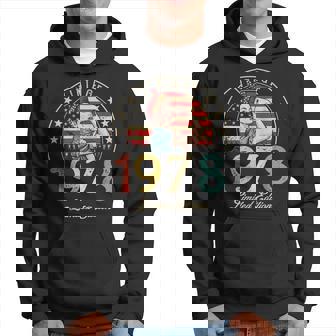 Vintage 1978 Limited Edition 1978 44Th Birthday 44 Years Old Hoodie - Thegiftio UK