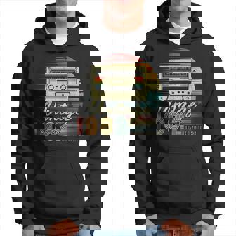 Vintage 1982 Retro Cassette 1982 40Th Birthday 40 Years Old Hoodie - Thegiftio UK
