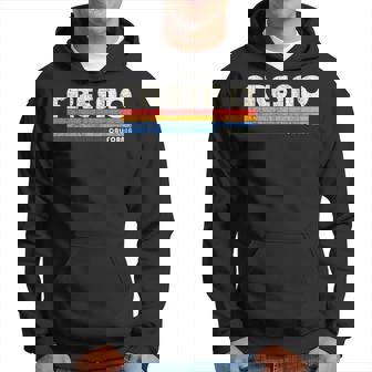 Vintage 70S 80S Style Fresno Ca Hoodie | Mazezy