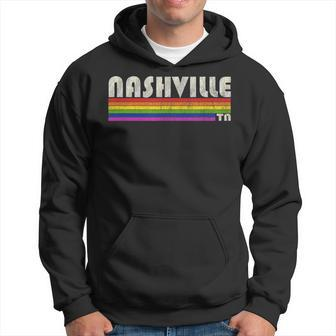 Vintage 80S Style Nashville Tn Gay Pride Month Hoodie | Mazezy