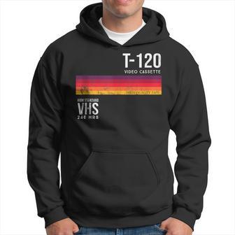 Vintage 80S Video Cassette Tape Vhs Hoodie - Seseable