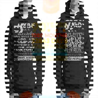 Vintage 90Th Birthday 90 Years Old 1080 Months Hoodie - Thegiftio
