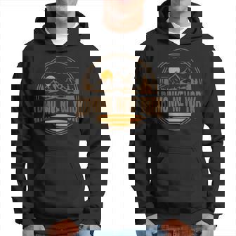 Vintage Armonk New York Mountain Hiking Souvenir Print Hoodie | Mazezy