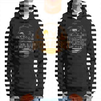 Vintage Artemus Kentucky Mountain Hiking Souvenir Print Hoodie | Mazezy