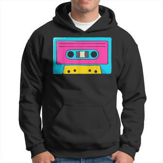 Vintage Audio Tape Cassette 80S 90S Halloween Party Costume 90S Vintage Designs Funny Gifts Hoodie | Mazezy