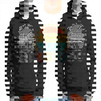 Vintage Awesome Since July 2010 13Th Birthday Gifts For Men Hoodie - Seseable