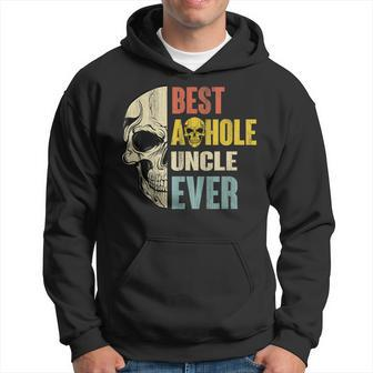 Vintage Best Asshole Uncle Ever Gift Idea For Men Hoodie | Mazezy