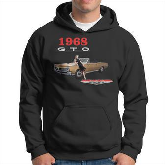 Vintage Cars Classic Cars 1960S 1968 Gto Muscle Cars Cars Funny Gifts Hoodie | Mazezy