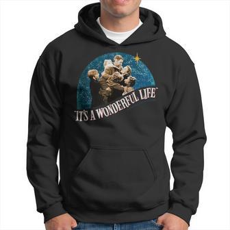 Vintage Christmas Classic It's A Wonderful Life Hoodie - Thegiftio UK