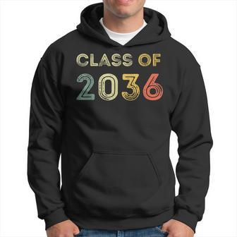 Vintage Class Of 2036 Graduation Senior 2036 Hoodie - Seseable
