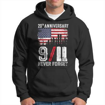 Vintage Design Patriotic Day Never Forget 2001 911 Hoodie | Mazezy