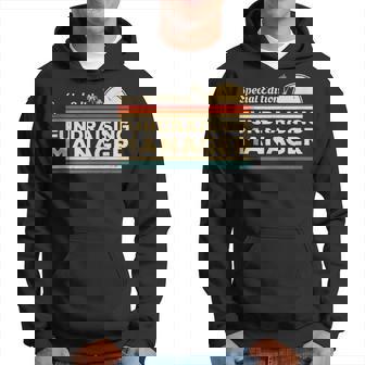 Vintage Fundraising Manager Hoodie | Mazezy