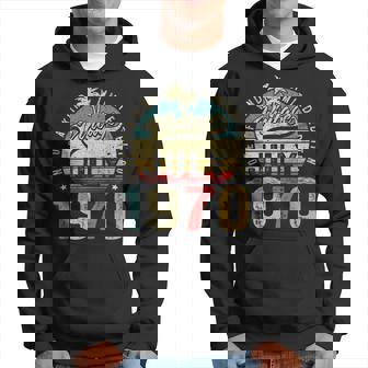 Vintage July 1970 Made In 1970 53 Year Old 53Rd Birthday Hoodie | Mazezy