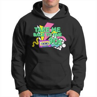Vintage Music Tape 90S Take Me Back To The 90S Country Song 90S Vintage Designs Funny Gifts Hoodie | Mazezy