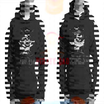 Vintage Pirate Dad Father Halloween Skull Cross Bones Gift For Mens Hoodie | Mazezy