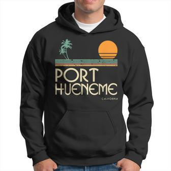 Vintage Port Hueneme California Hoodie | Mazezy