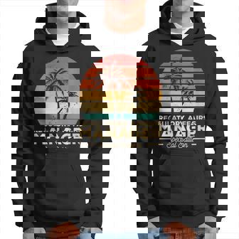 Vintage Regulatory Affairs Manager Hoodie | Mazezy