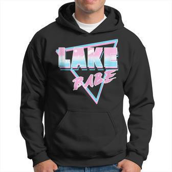 Vintage Retro Lake Babe 80S 90S Style Summer Vacation Gift Vacation Funny Gifts Hoodie | Mazezy