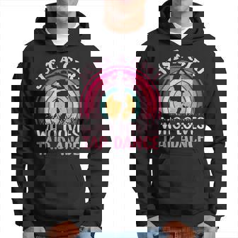 Vintage Retro Tap Dance Just A Girl Who Loves Tap Dance Hoodie | Mazezy