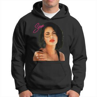 Vintage Selenas 80S Quintanilla Funny Music Retro 80S Vintage Designs Funny Gifts Hoodie | Mazezy CA