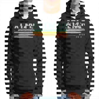 Vintage Stripes Altmar Ny Hoodie | Mazezy