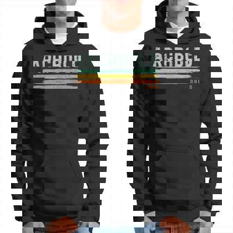 Vintage Stripes Archbold Oh Hoodie | Mazezy