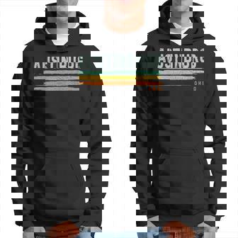 Vintage Stripes Austinburg Oh Hoodie | Mazezy