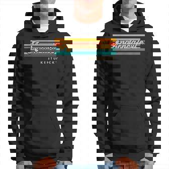 Vintage Sunset Stripes Amandaville Kentucky Hoodie | Mazezy
