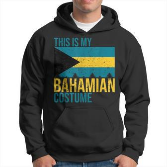 Vintage This Is My Bahamian Flag Costume For Halloween Halloween Funny Gifts Hoodie | Mazezy