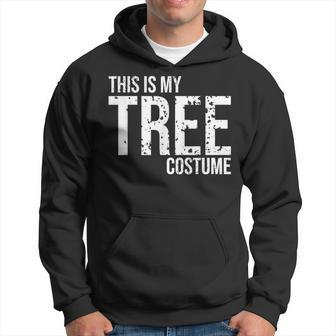 Vintage This Is My Tree Costume Design For Halloween Halloween Funny Gifts Hoodie | Mazezy