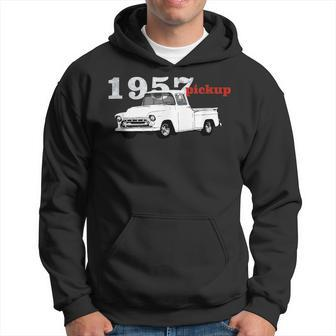 Vintage Trucks 1957 Pickup Pick Up Truck Truck Driver Driver Funny Gifts Hoodie | Mazezy
