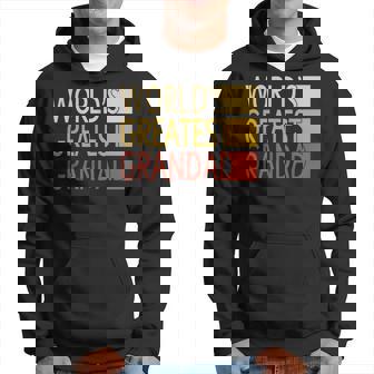 Vintage Worlds Greatest Grandad Dad Grandpa Fathers Day Grandpa Funny Gifts Hoodie | Mazezy