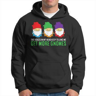 Voices In My Head Keep Telling Me Get More Gnomes Hoodie - Thegiftio UK