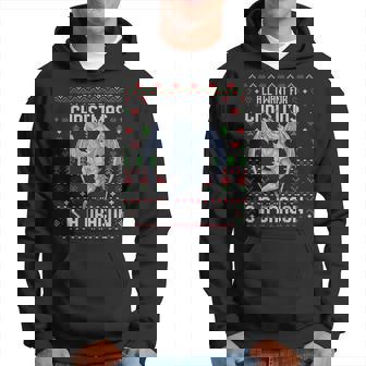 All I Want For Christmas Is A Dragon Ugly Xmas Sweater Hoodie - Thegiftio
