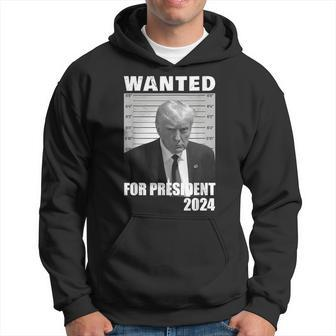 Wanted For President 2024 Trump Hot Hoodie | Mazezy