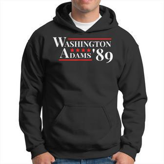 Washington Adams 1789 American Presidents Day Us History Hoodie | Mazezy DE
