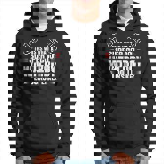 Water Boy Crew Hydration Specialist Team Manager Humor Hoodie | Mazezy