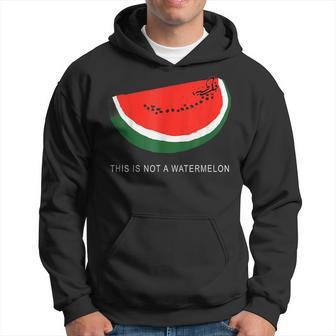 Watermelon 'This Is Not A Watermelon' Palestine Collection Hoodie - Monsterry UK