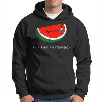 Watermelon 'This Is Not A Watermelon' Palestine Collection Hoodie - Seseable