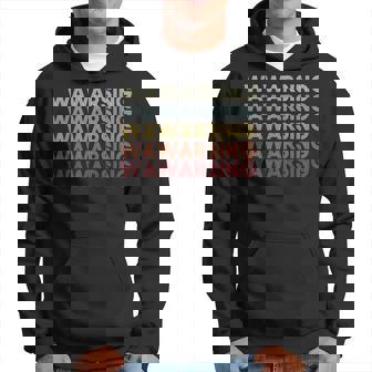 Wawarsing New York Wawarsing Ny Retro Vintage Text Hoodie | Mazezy