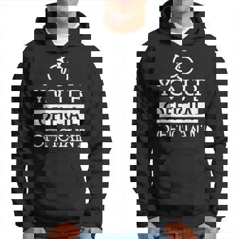 Wedding Officiant Funny Ordained Minister Hoodie | Mazezy