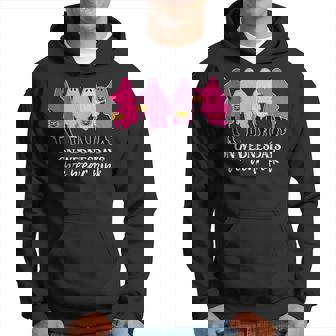 On Wednesday We Were Pink Ghost Breast Cancer Halloween Hoodie - Thegiftio